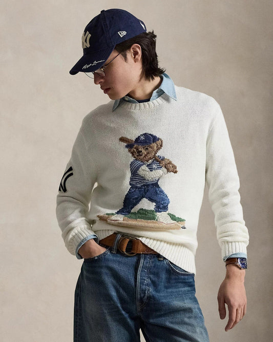 Sweater Bear | Yankees Polo Sweater Ralph Lauren Elorien 